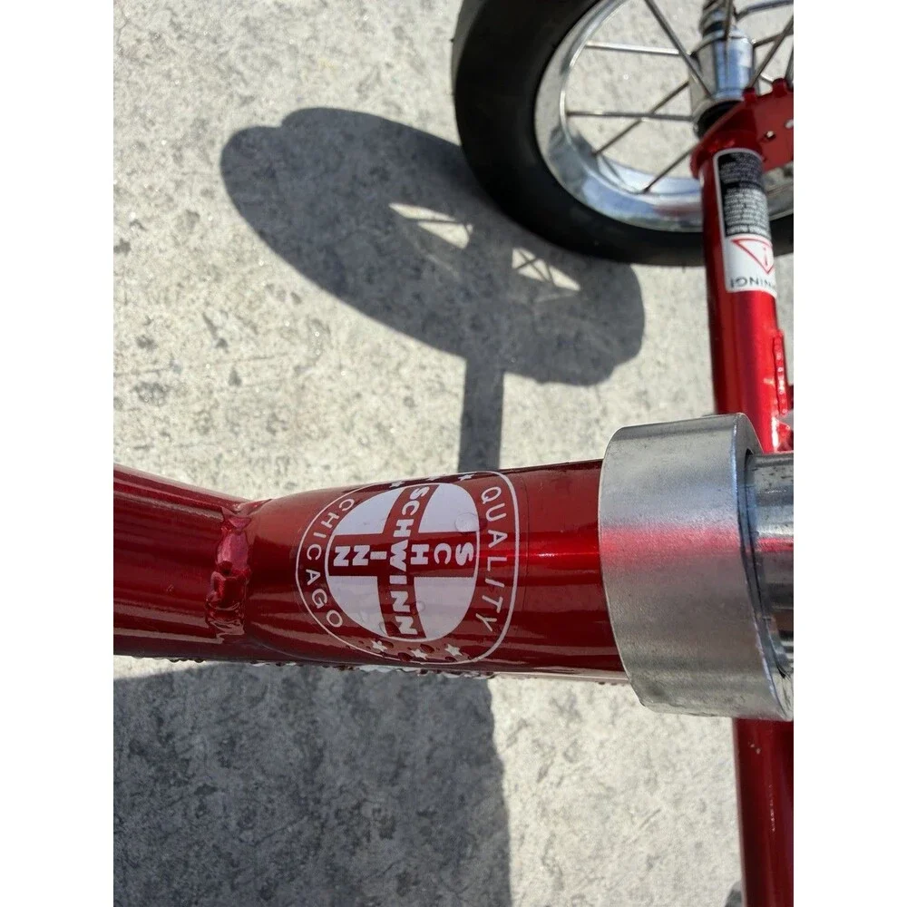 Schwinn Roadster Kids Tricycle Red Vintage Style Classic Toddler Bike 3 Wheel